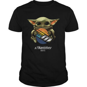 Baby Yoda Hug Malibu Boats Shirt 1